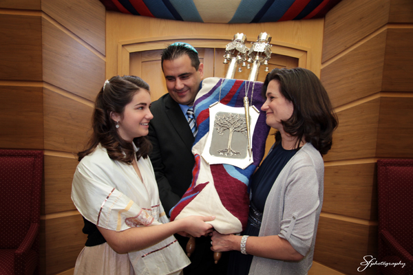 Image: Grace at her Bat Mitzvah